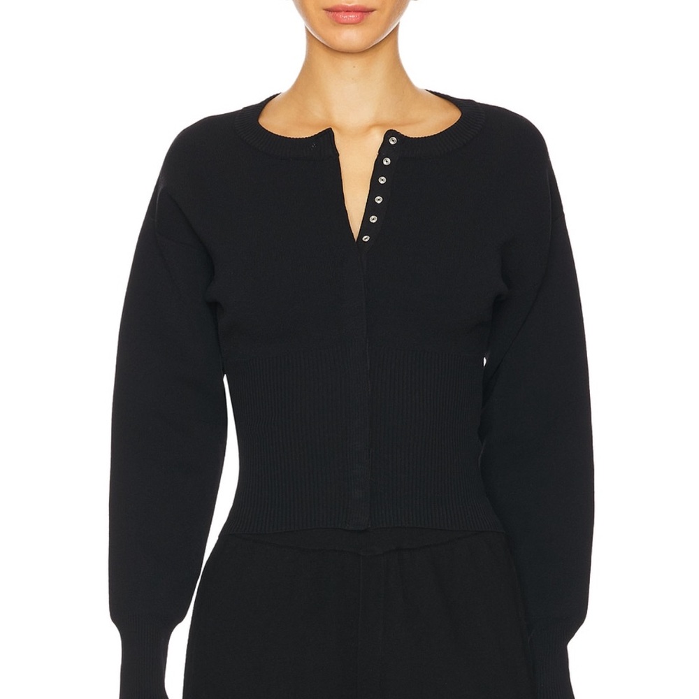 KOURTNEY CARDIGAN IN BLACK